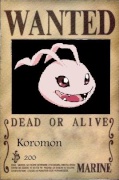 wanted Koromon 1